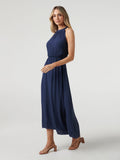 Gathered Maxi Dress