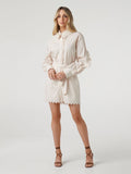 Frill Collar Dress