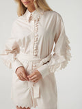 Frill Collar Dress