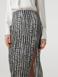 Print Midi Skirt