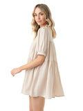 Yoke Tiered Dress