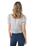 Dot Print Top