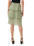 Tiered Chiffon Skirt