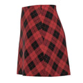 Check Mini Skirt
