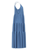 Pleat Trim Day Dress
